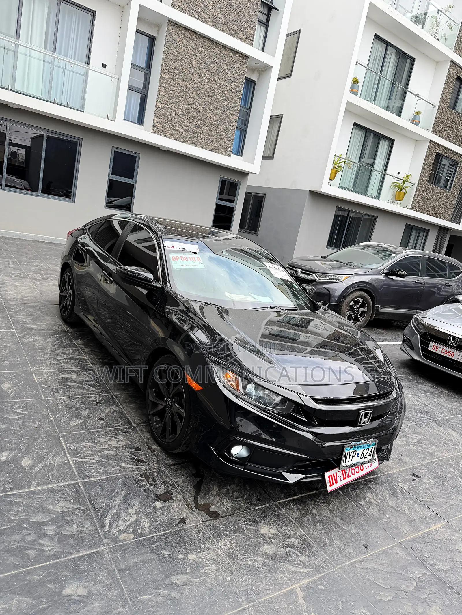 Honda Civic Sport Sedan 2020 Black
