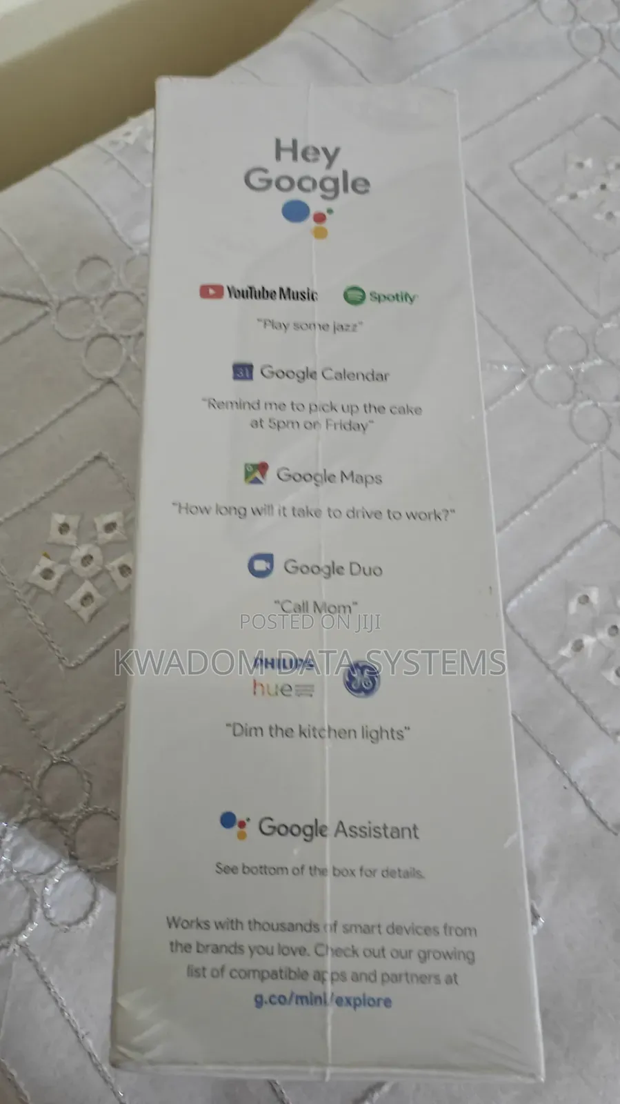 Google Nest Mini 2nd Generation Smart Speaker With Google Assistant