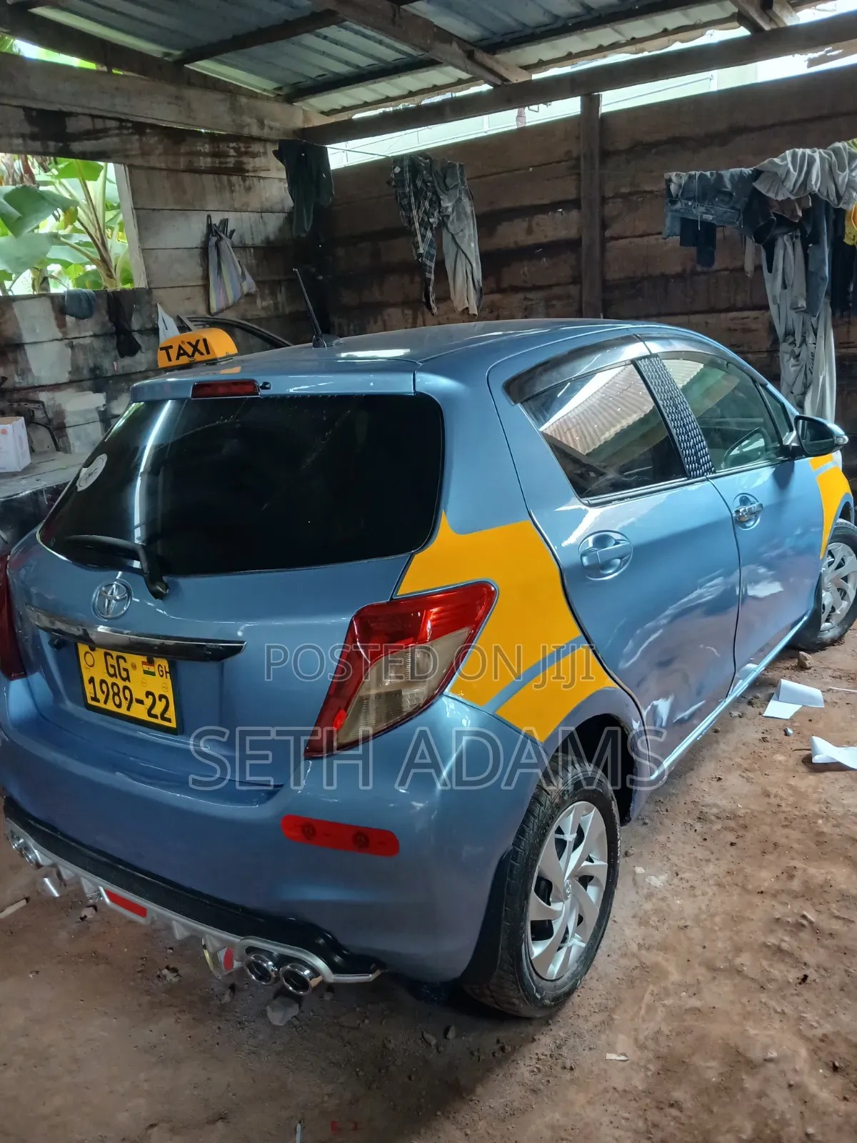 Toyota Vitz 2014 Blue