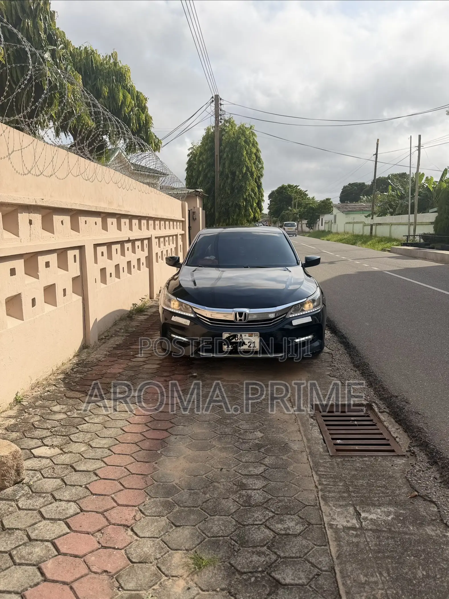 Honda Accord Sport 4dr Sedan (2.4L 4cyl CVT) 2015 Black