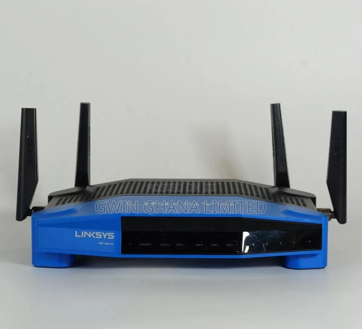 Linksys Wrt1900ac Dual-Band+ Wi-Fi Wireless Router Gigabit USB 3.0