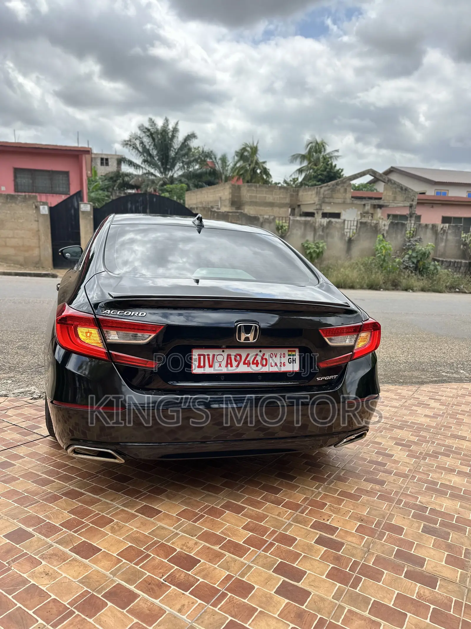 Honda Accord Sport (1.5L 4cyl Turbo 6M) 2019 Black
