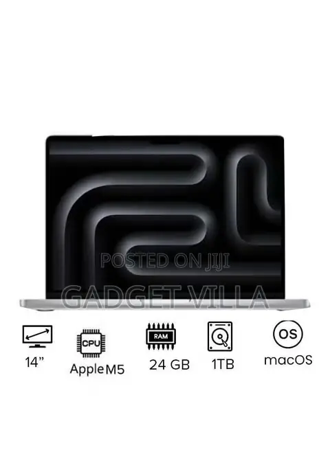 New Laptop Apple MacBook Pro 2025 M5 24GB Apple M5 SSD 1T