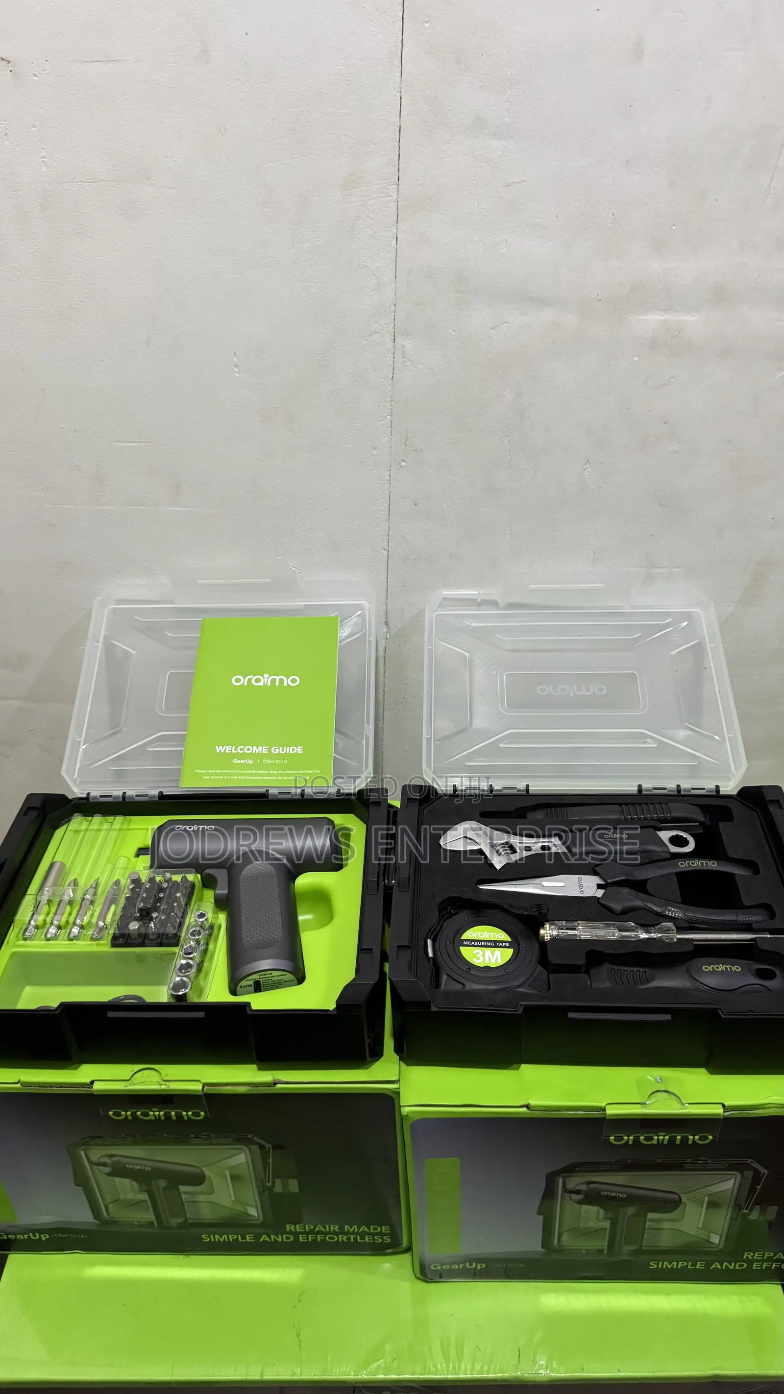 Oraimo Gearup 40 Piece Portable Multifunctional Tool Sets