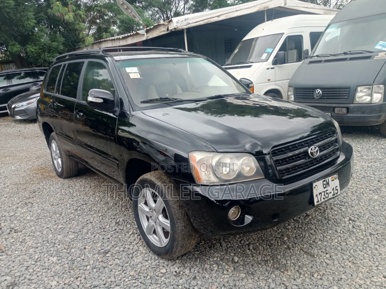Toyota Highlander V6 4x4 2006 Black