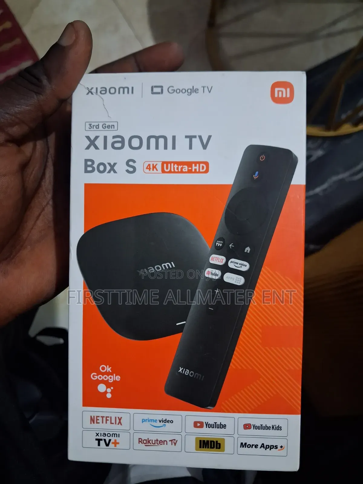 Xiaomi Tv Box S 3rd Gen (Android Tv Box)