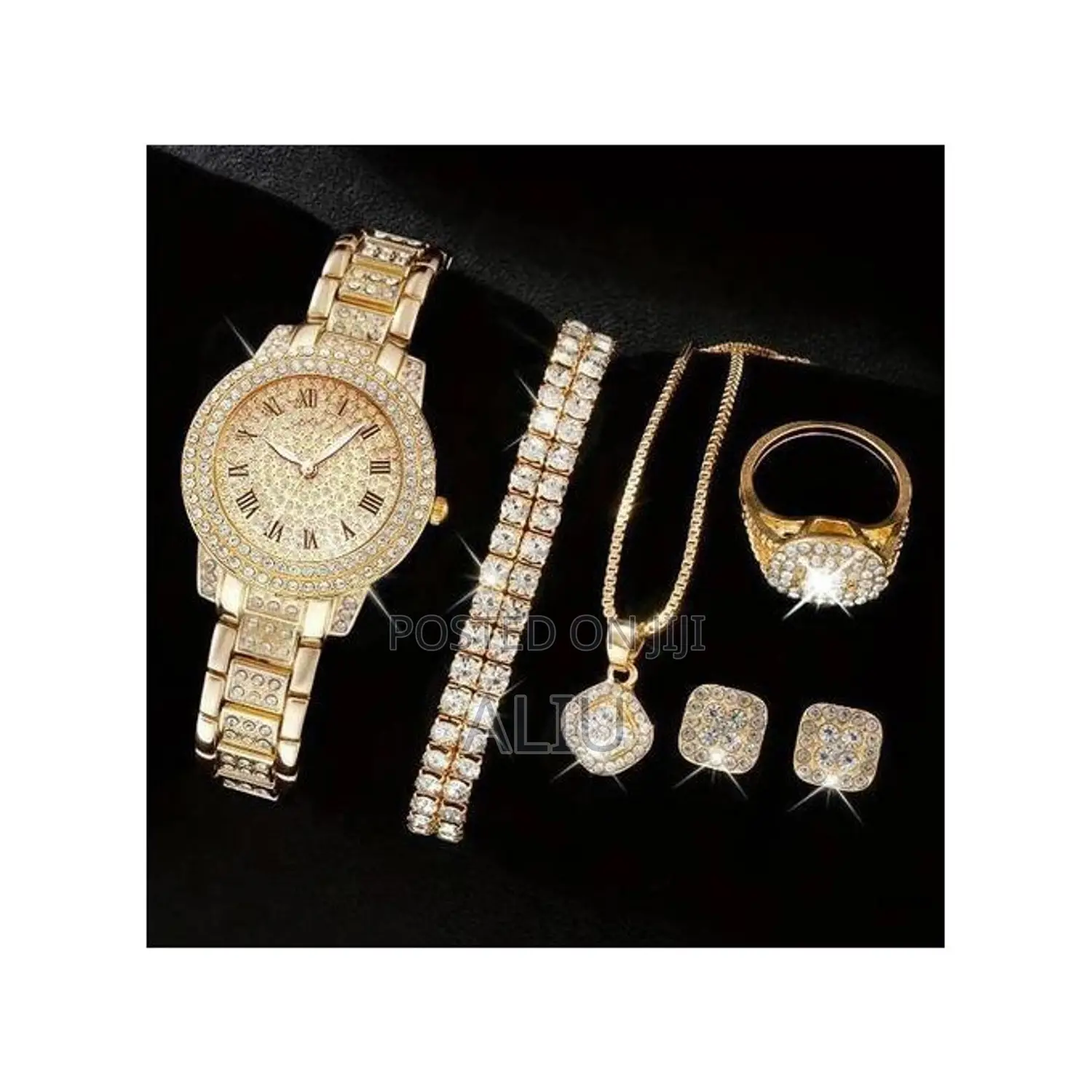 Ladies Watch Jewelry Set