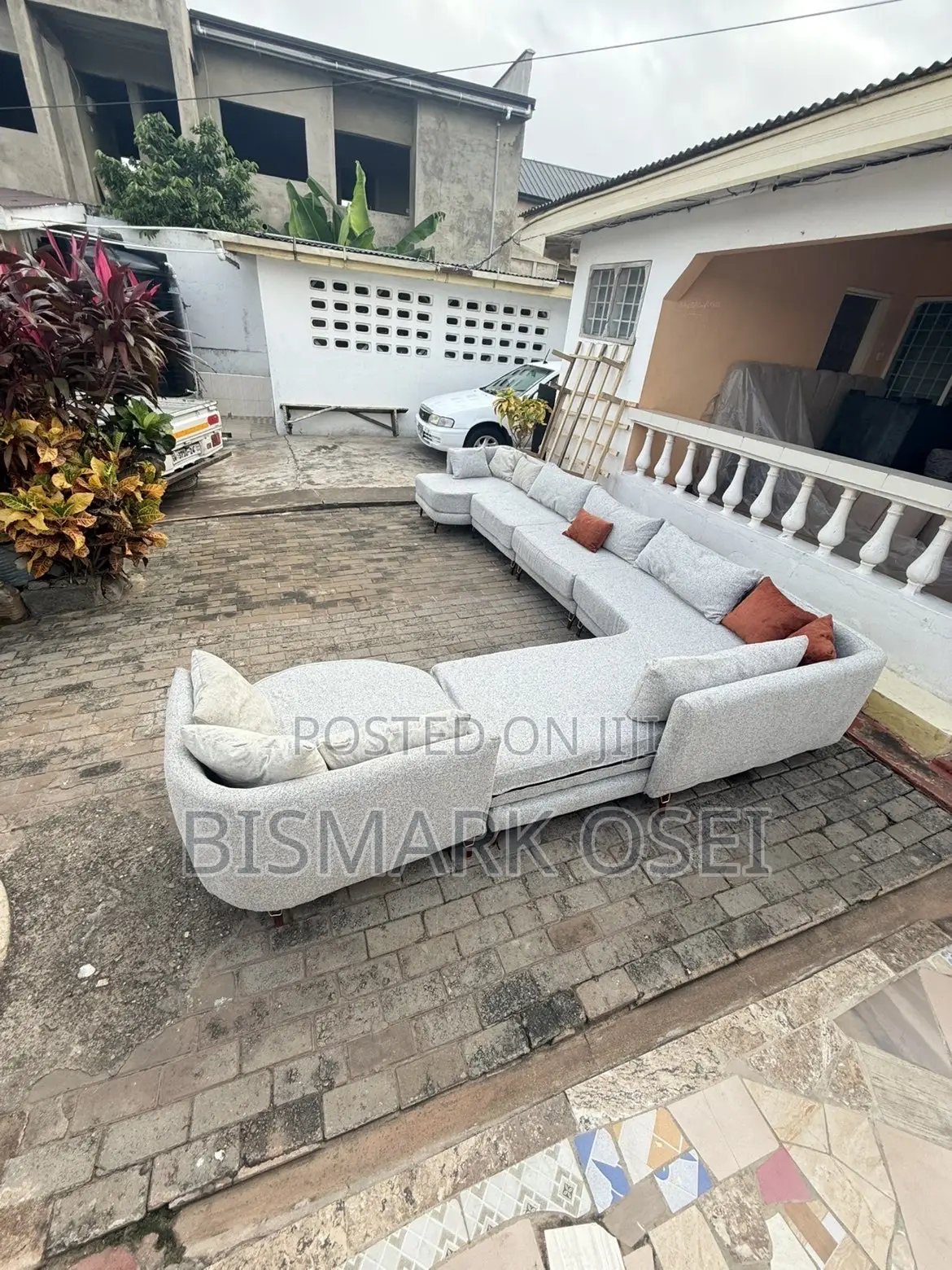A Comfortable Complete of L Shape Sofa Chair