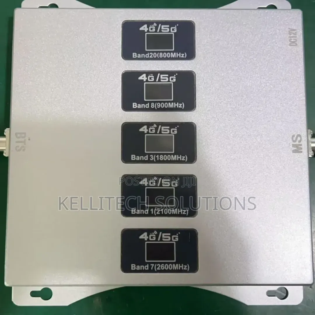 Complete 4g/5g Five Bands Amplifier for All Networks