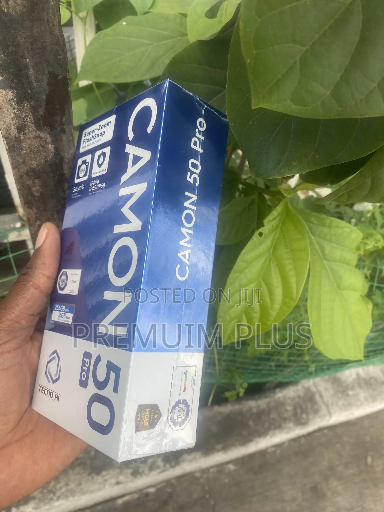 New Tecno Camon 50 Pro 256 GB Black