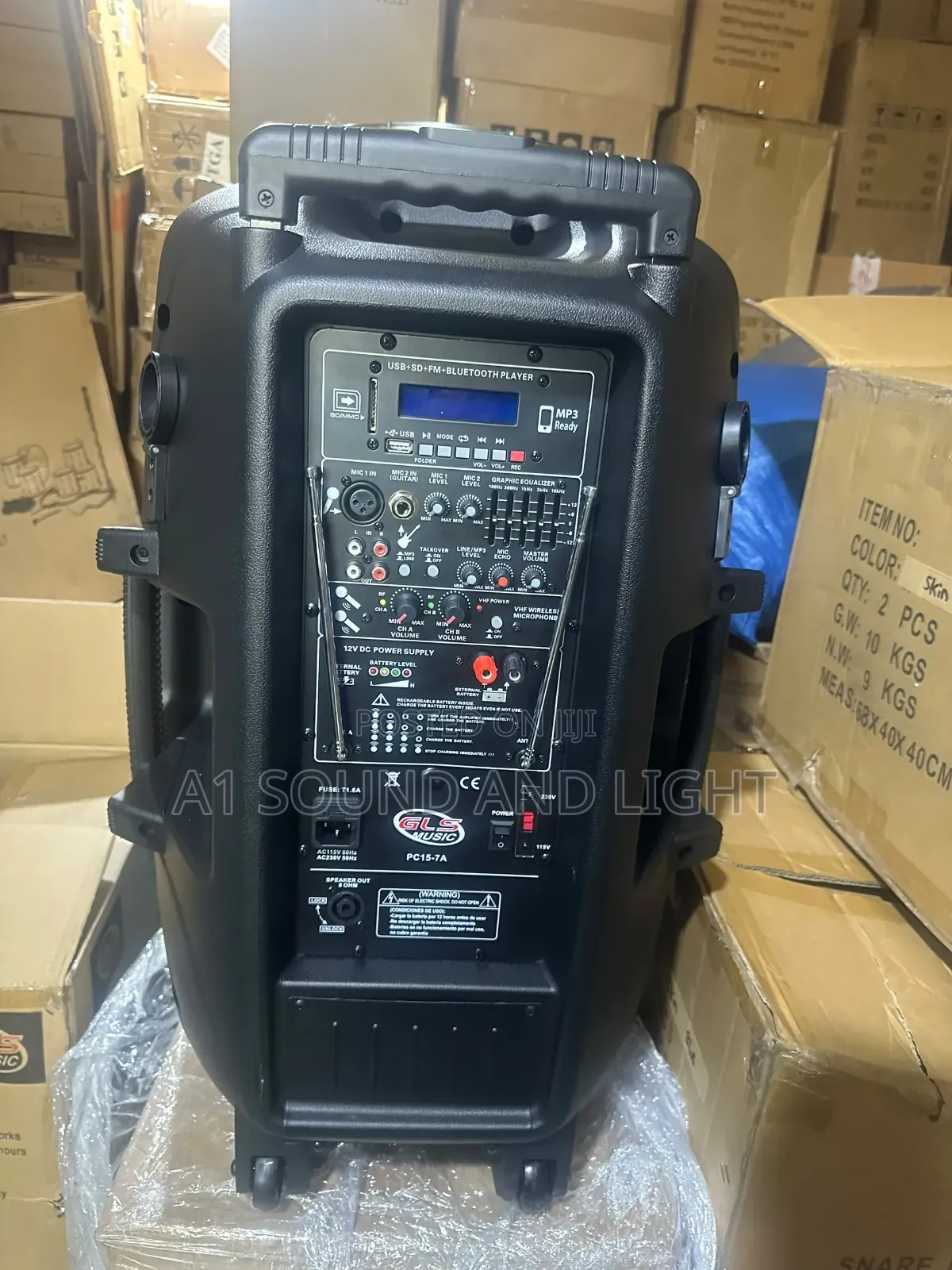 GLS Pc15-7a Rechargeable Bluetooth Speaker