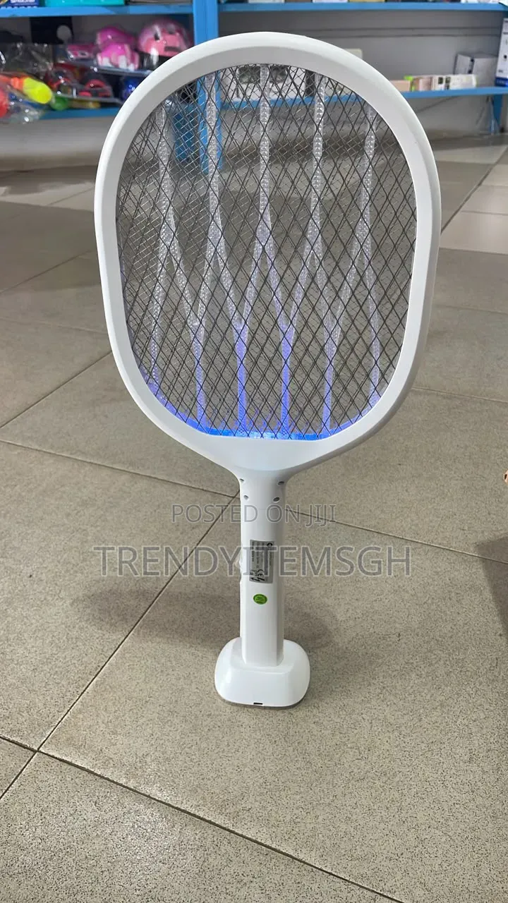 Led Purple Light Rechargeable Mosquito Swatter
