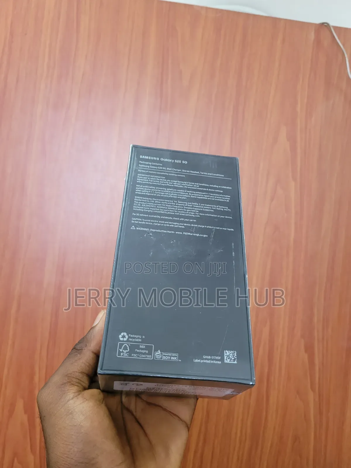New Samsung Galaxy S20 128 GB Black