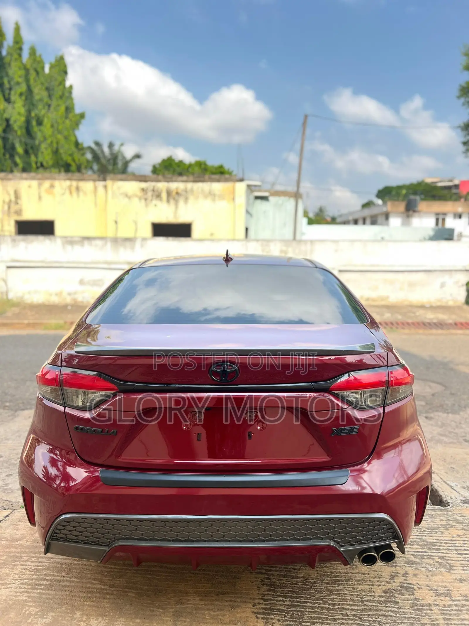 Toyota Corolla XSE 2022 Burgundy