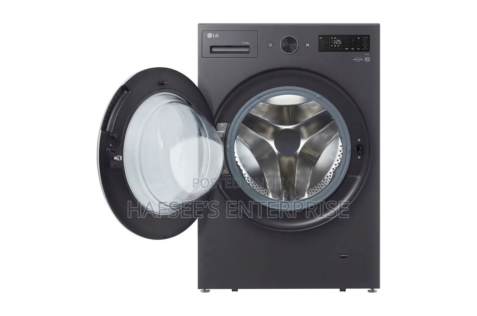 Lg 13/8kg Front Load Washing Machine Wash and Dry