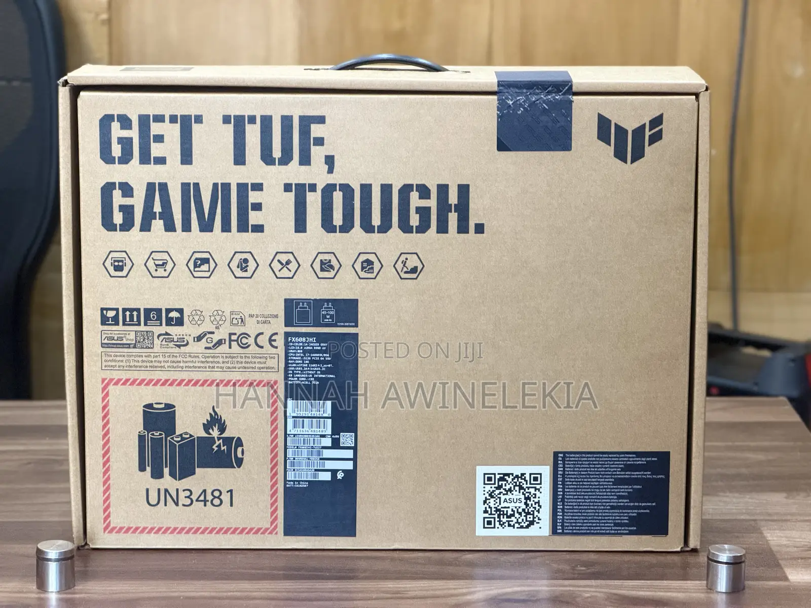 New Laptop Asus TUF Gaming F16 16GB Intel Core i7 SSD 512GB