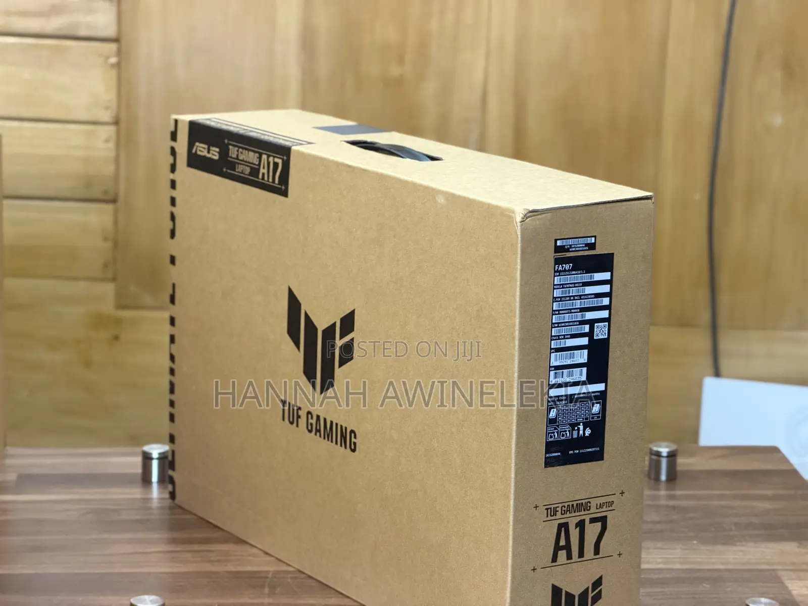 New Laptop Asus TUF Gaming A17 16GB AMD Ryzen 7 SSD 1T