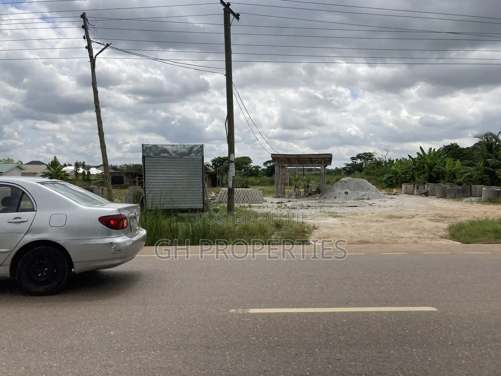 Two Plots at Main Road Sokoban Kwame Main Road.