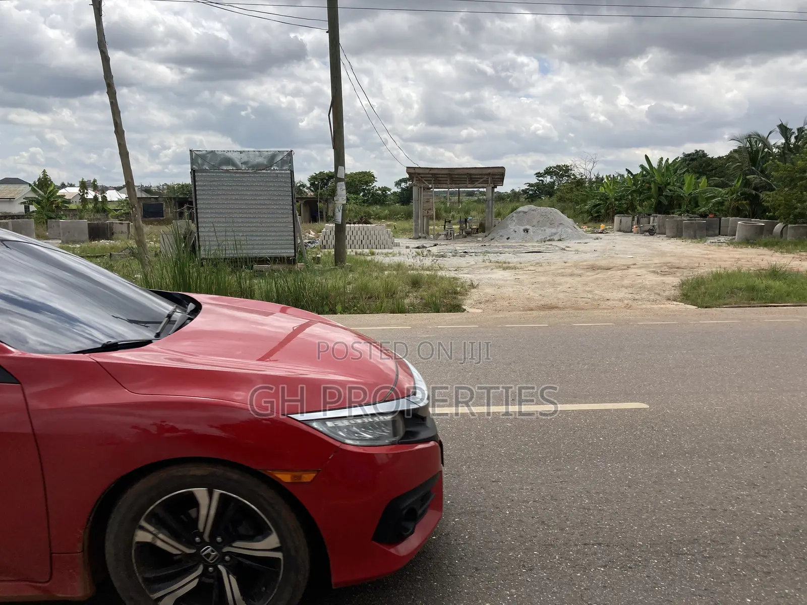 Two Plots at Main Road Sokoban Kwame Main Road.