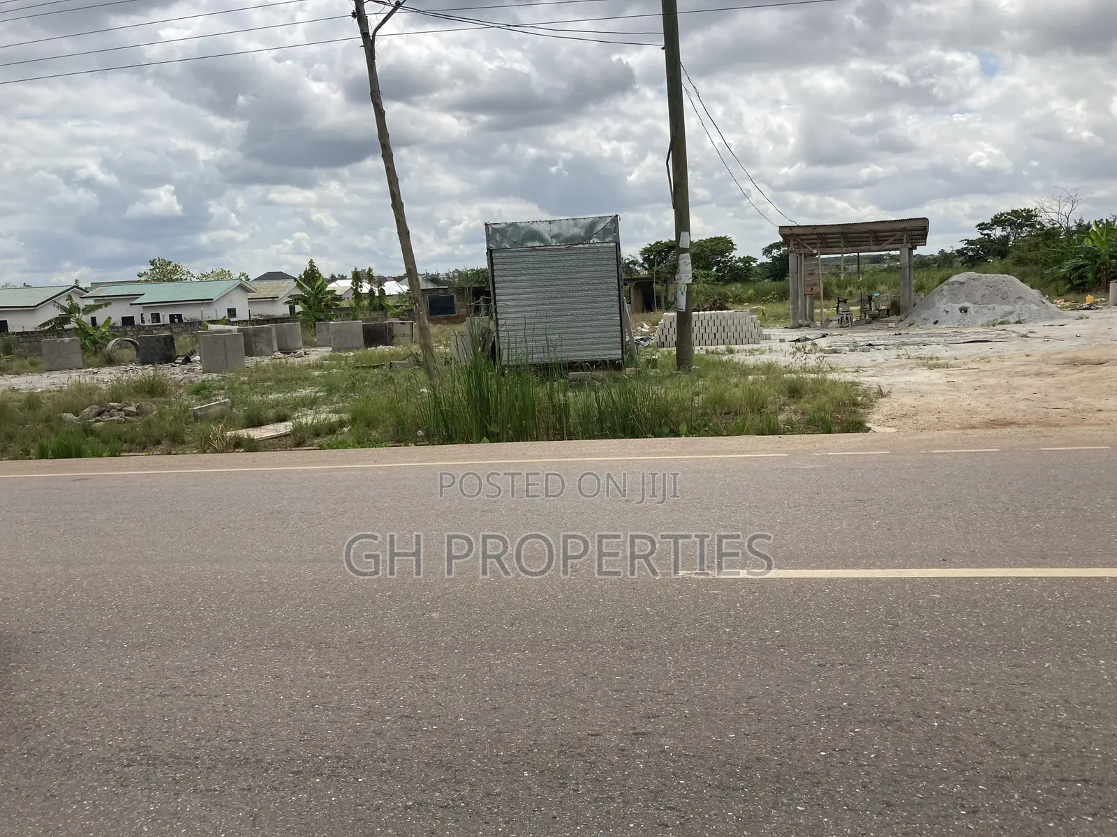 Two Plots at Main Road Sokoban Kwame Main Road.