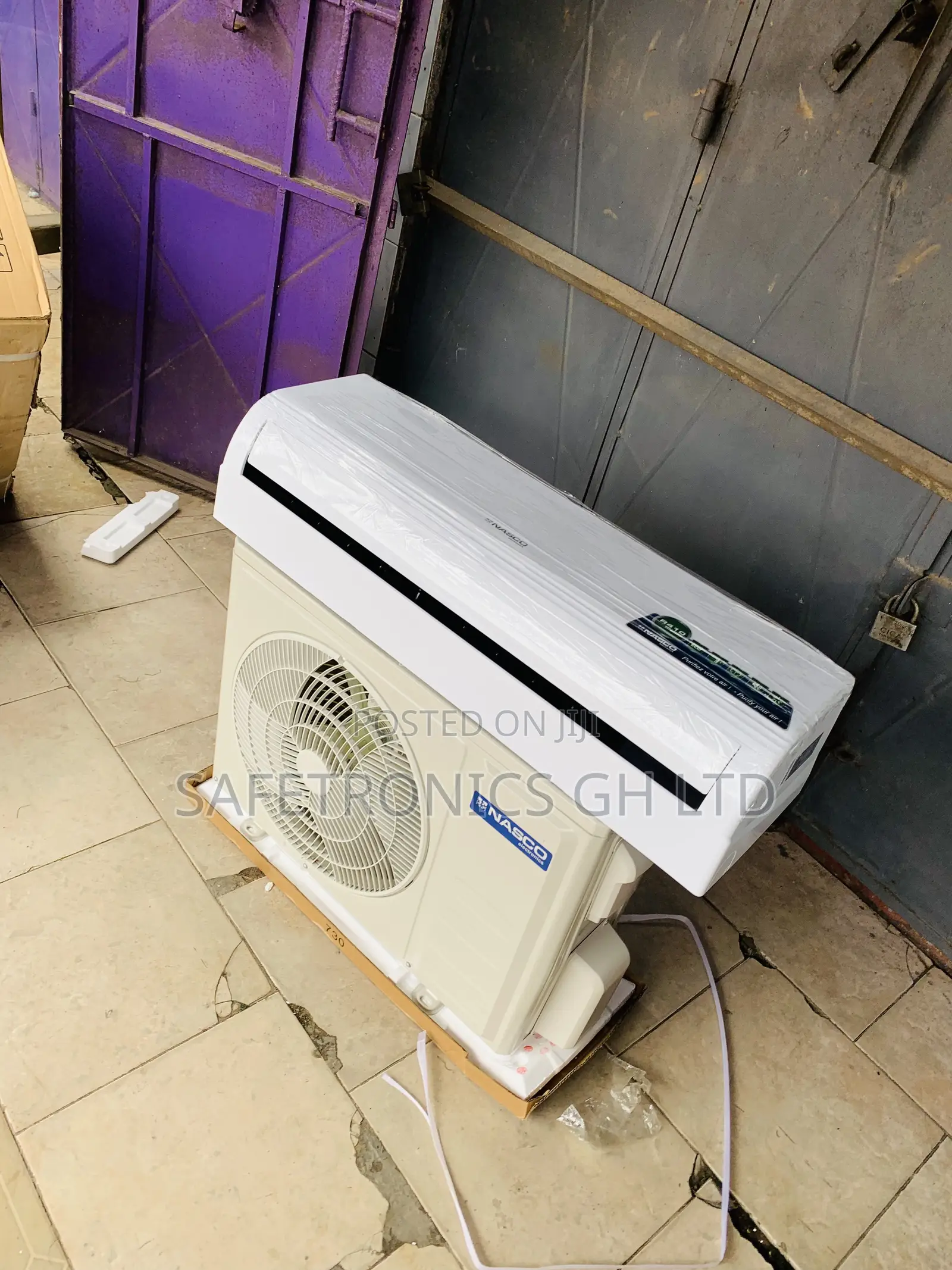 High Efficiency Nasco 2.0hp Split Air Conditioner R410 Gas (Nas-T18n1)