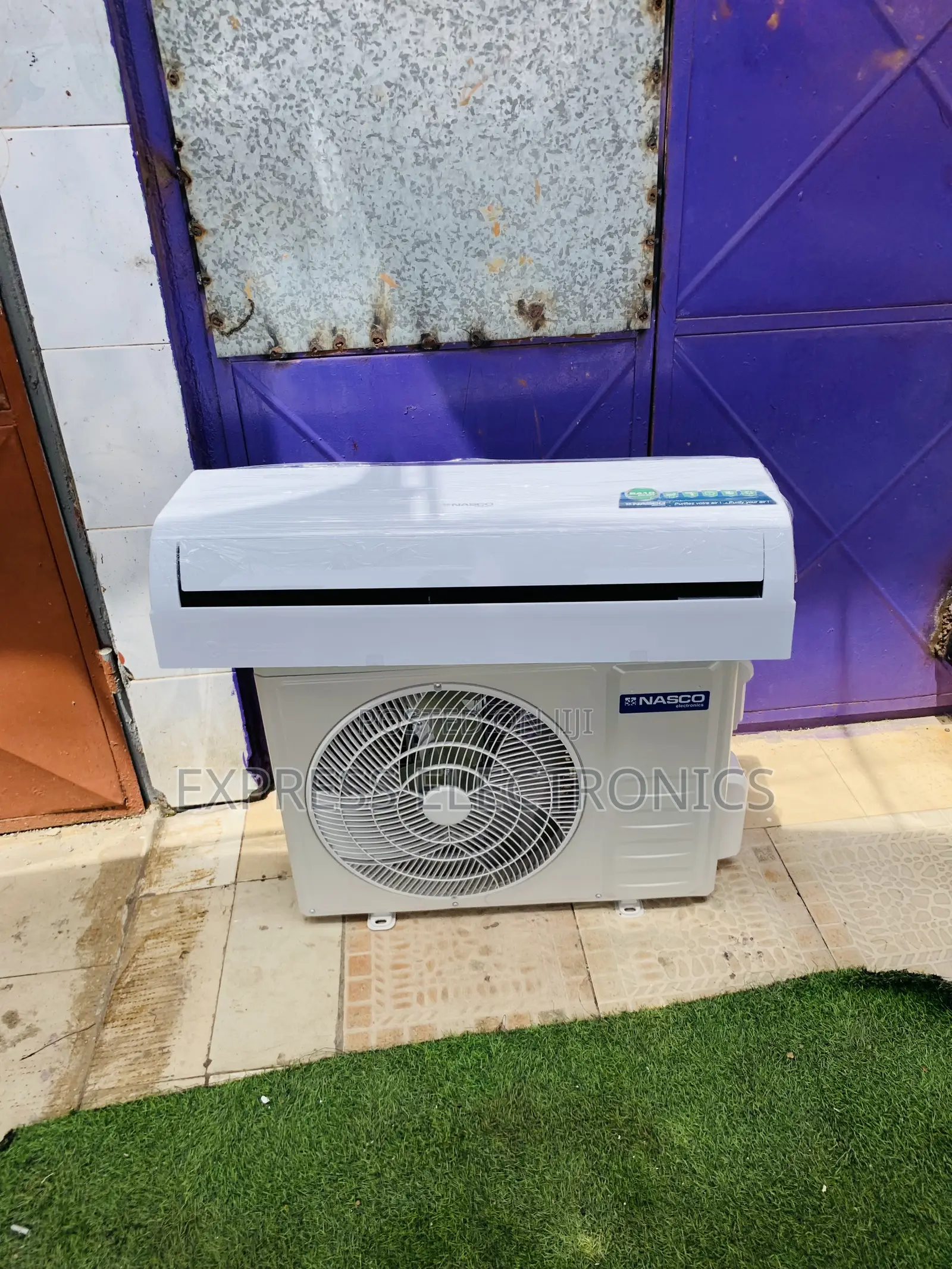 Long Lasting Effects Nasco White Air Conditioner 1.5hp