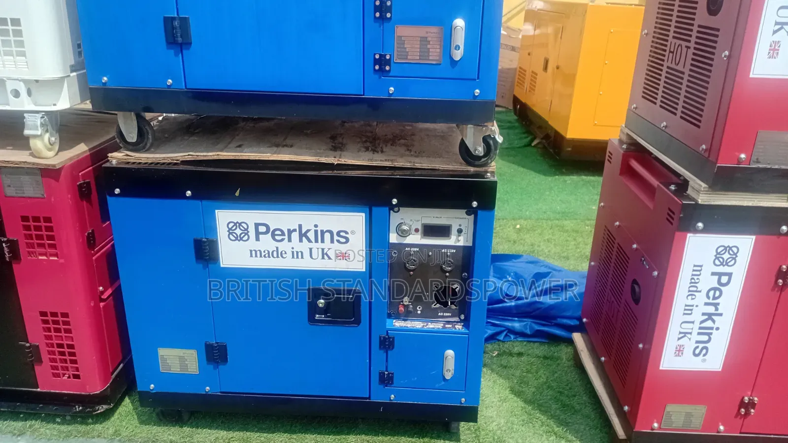 Never Stay in the Dark! Get the Powerful 18kva Perkins Generator Today