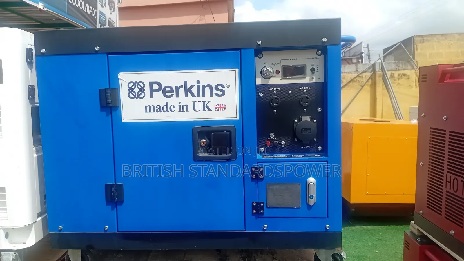 Never Stay in the Dark! Get the Powerful 18kva Perkins Generator Today