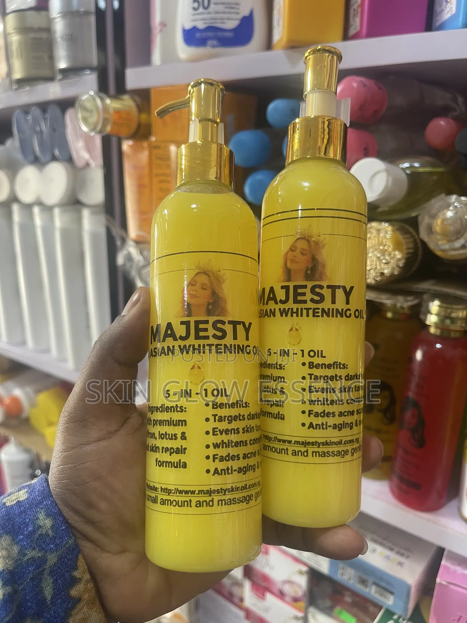 Majesty 5d Asian Whitening Oil