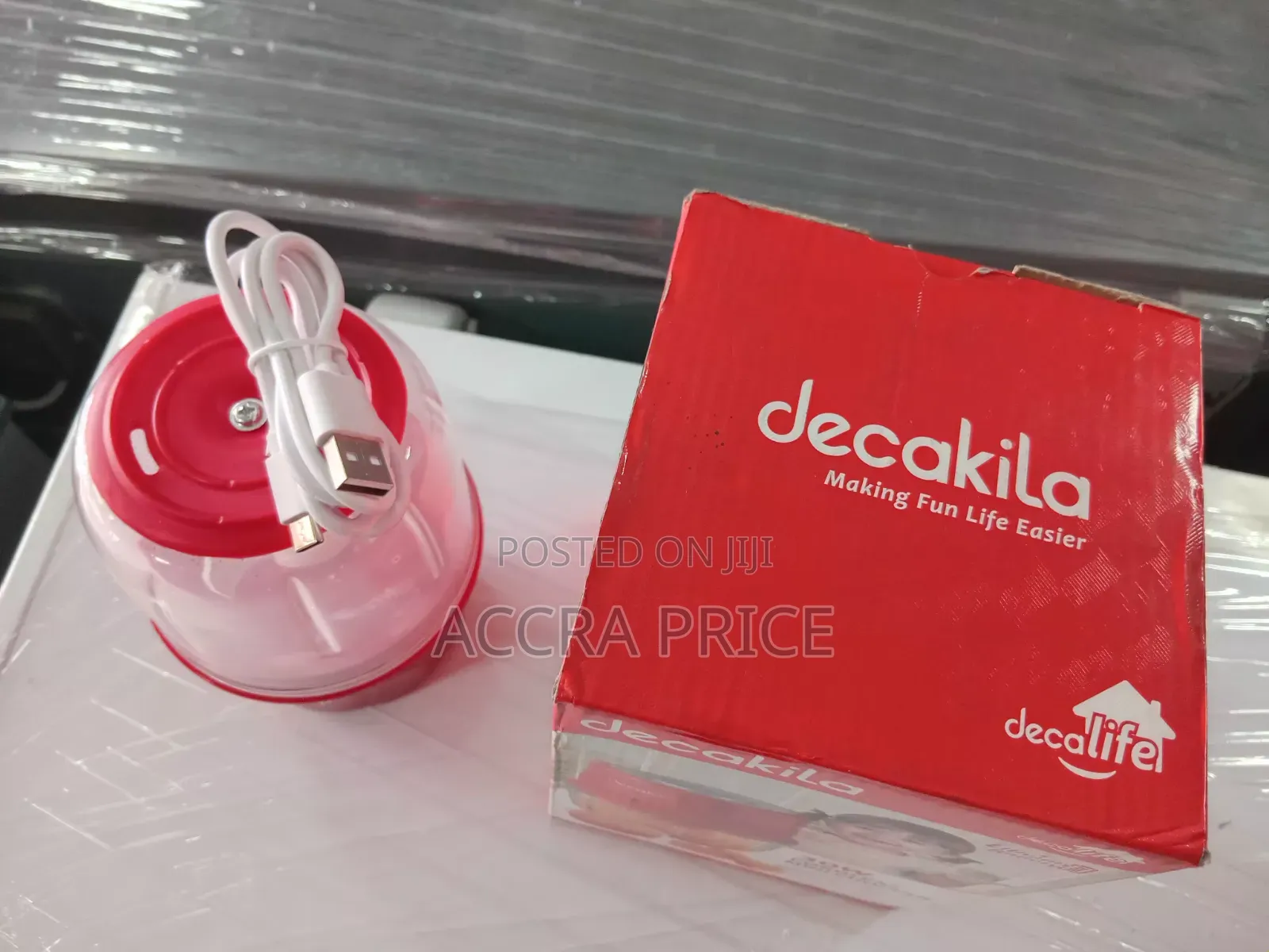 Decakila Cordless Mini Food Processor 30w