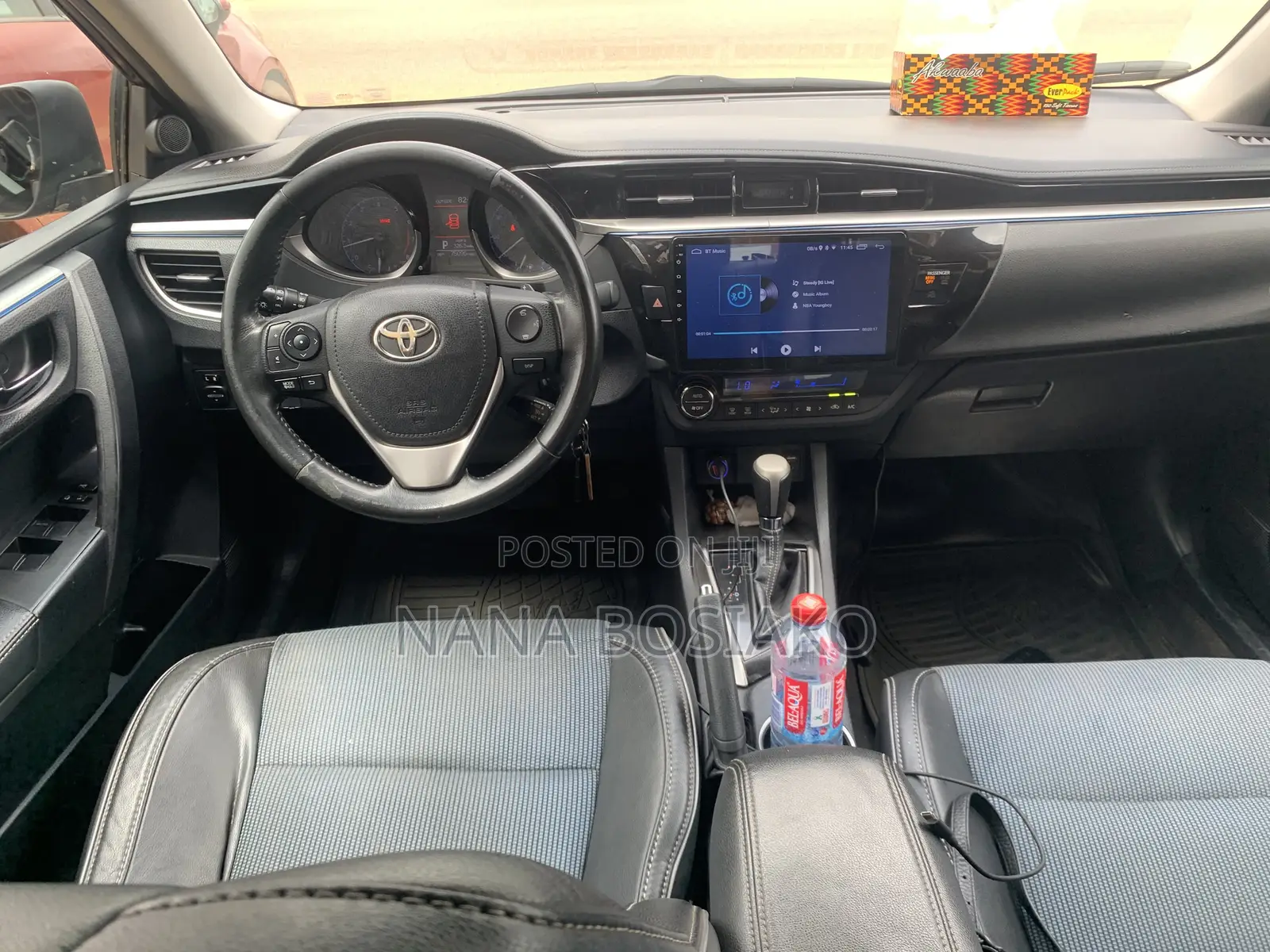 Toyota Corolla S 4dr Sedan (1.8L 4cyl CVT) 2015 Black
