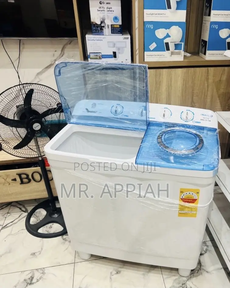 Extremely Adorable Nasco 15kg Spin Dry Electric Washing Machine 