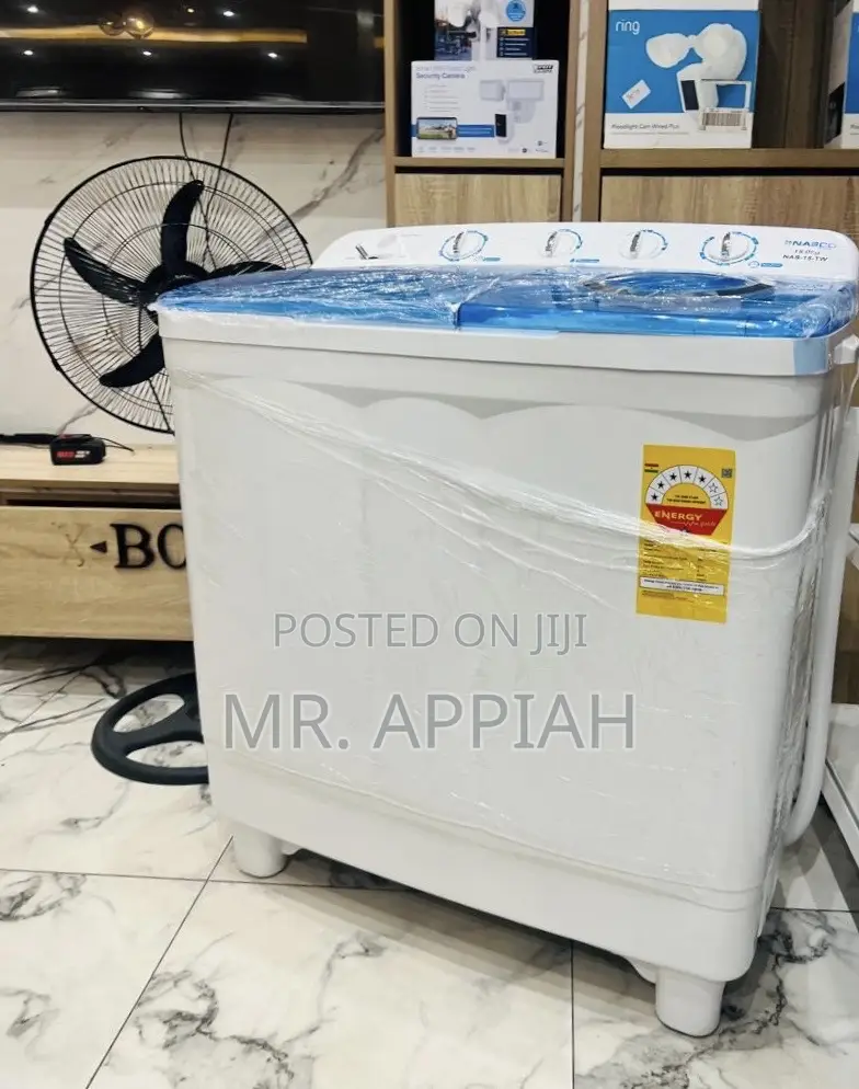 Extremely Adorable Nasco 15kg Spin Dry Electric Washing Machine 
