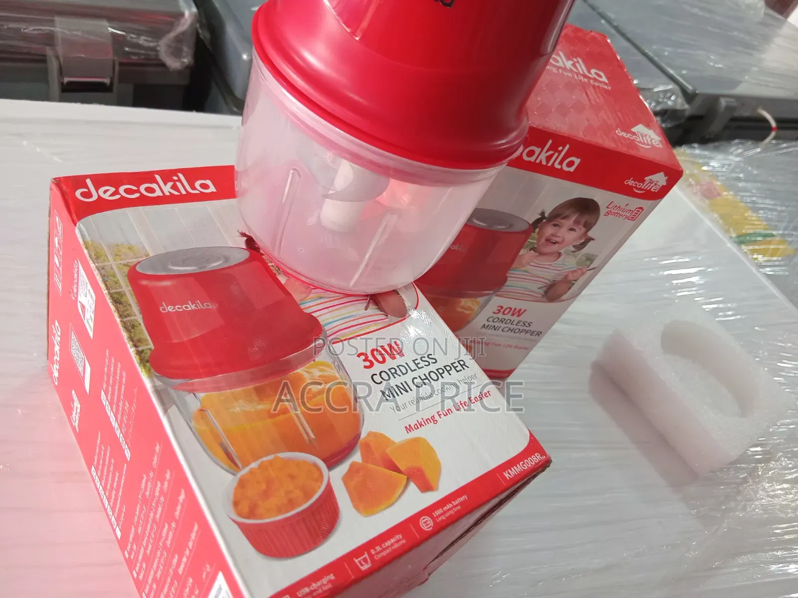 Decakila Rechargeable Mini Vegetable Cutter