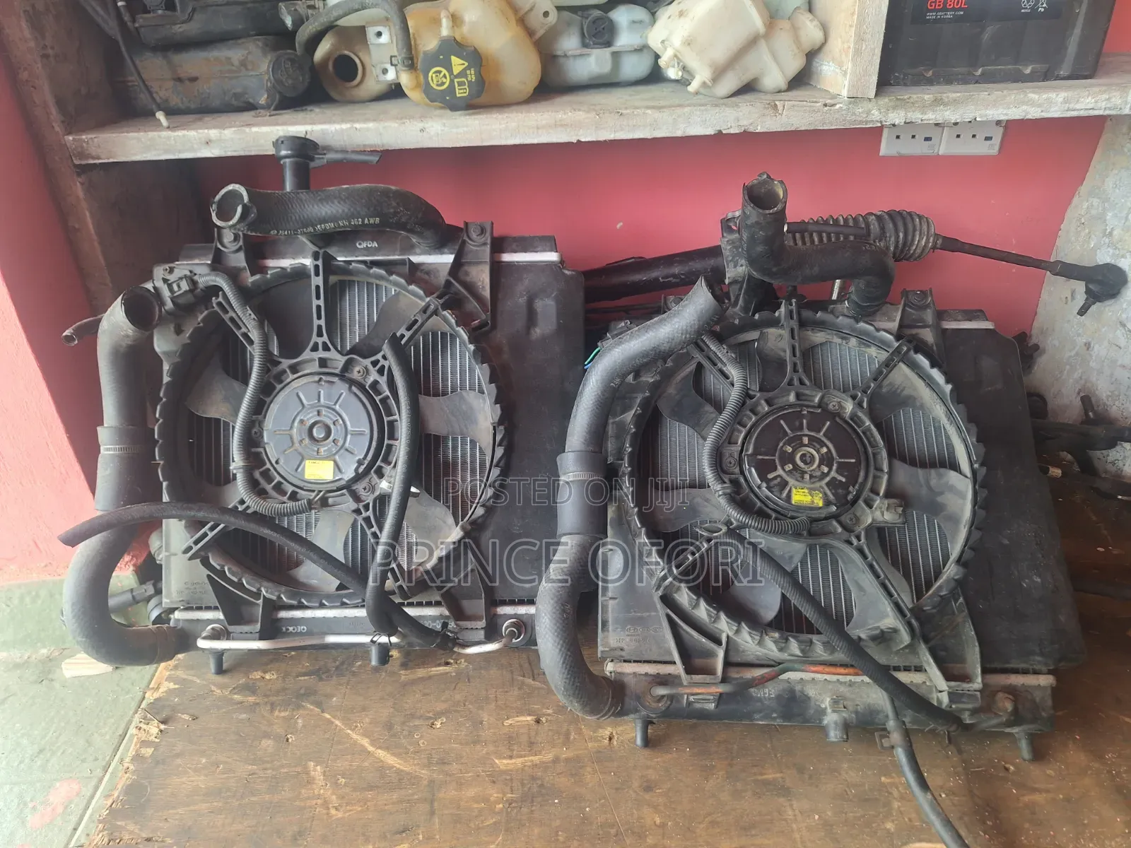Kia Morning Radiator and Fan Complete