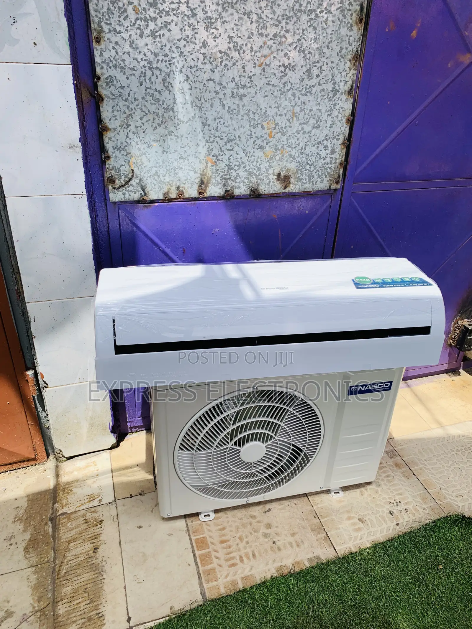 Ultra Modern Sleek Nice Nasco 2.5hp Split R410 Gas White