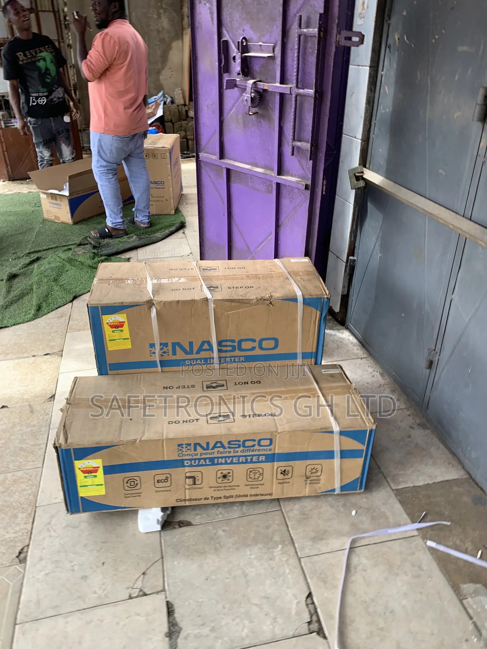 Super Sleek Nasco 1.5hp R410 Split Dual Inverter Air Conditioner