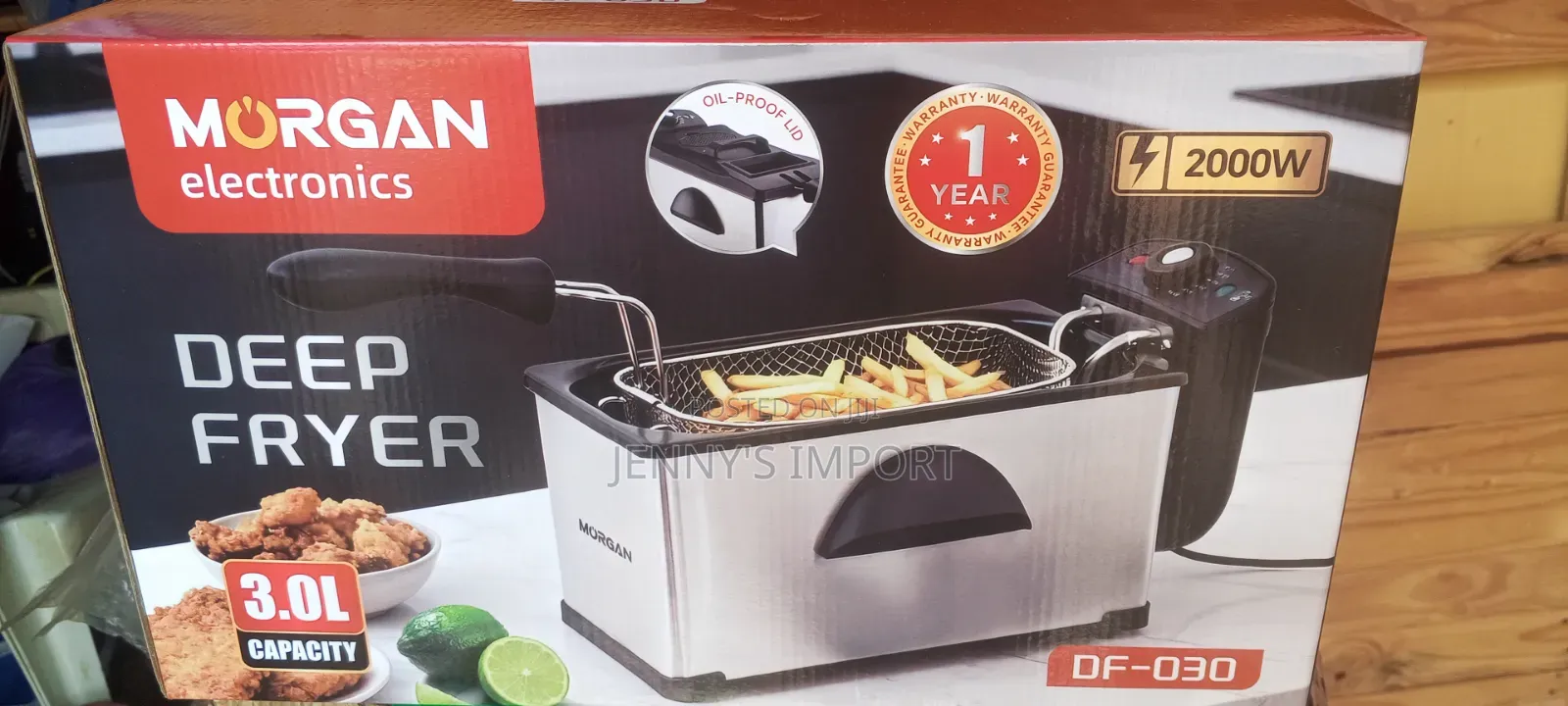 3l Morgan Deep Fryer