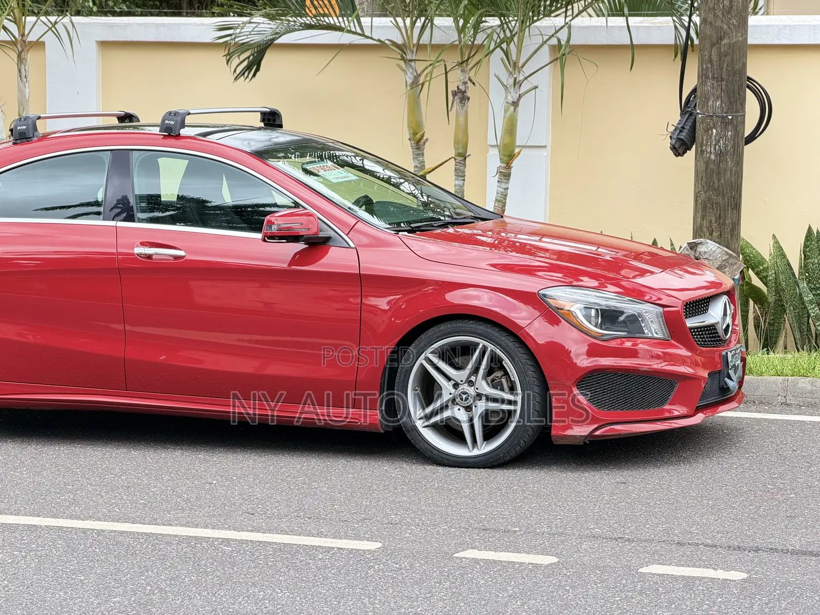 Mercedes-Benz CLA-Class 2014 Red