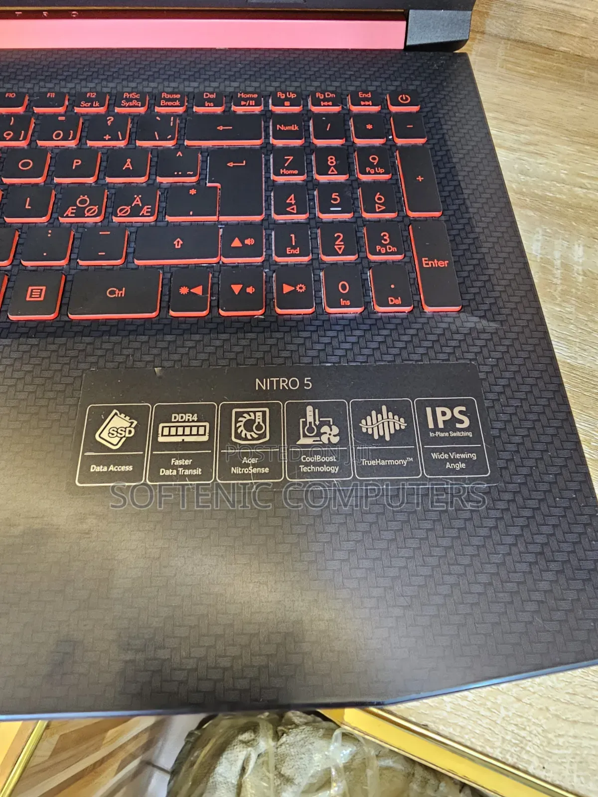 Laptop Acer Nitro 5 16GB AMD Ryzen 5 SSHD+SSD 512GB