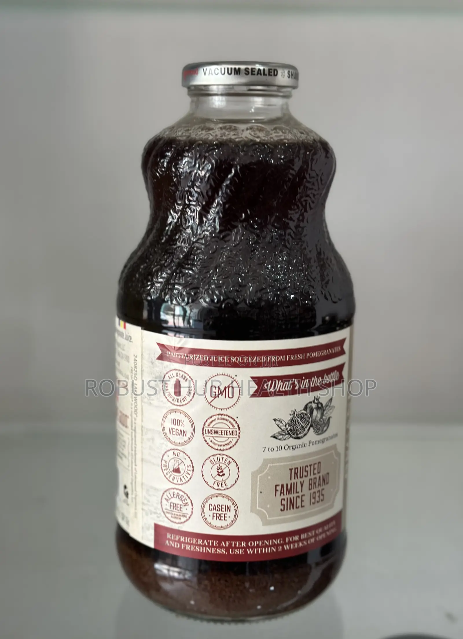 Organic Pomegranate Juice