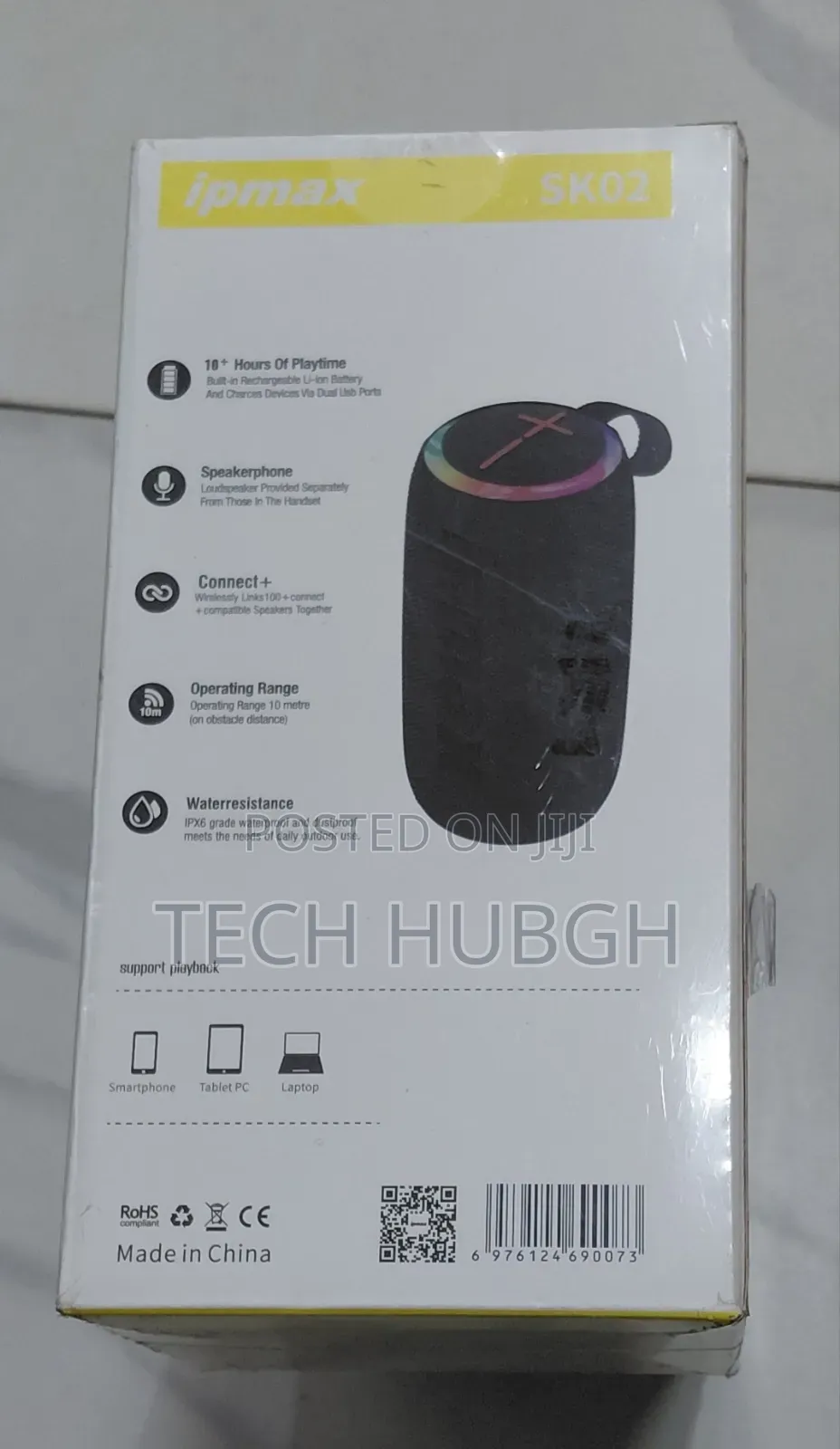 Ipmax Sk02 Fully Waterproof Speaker