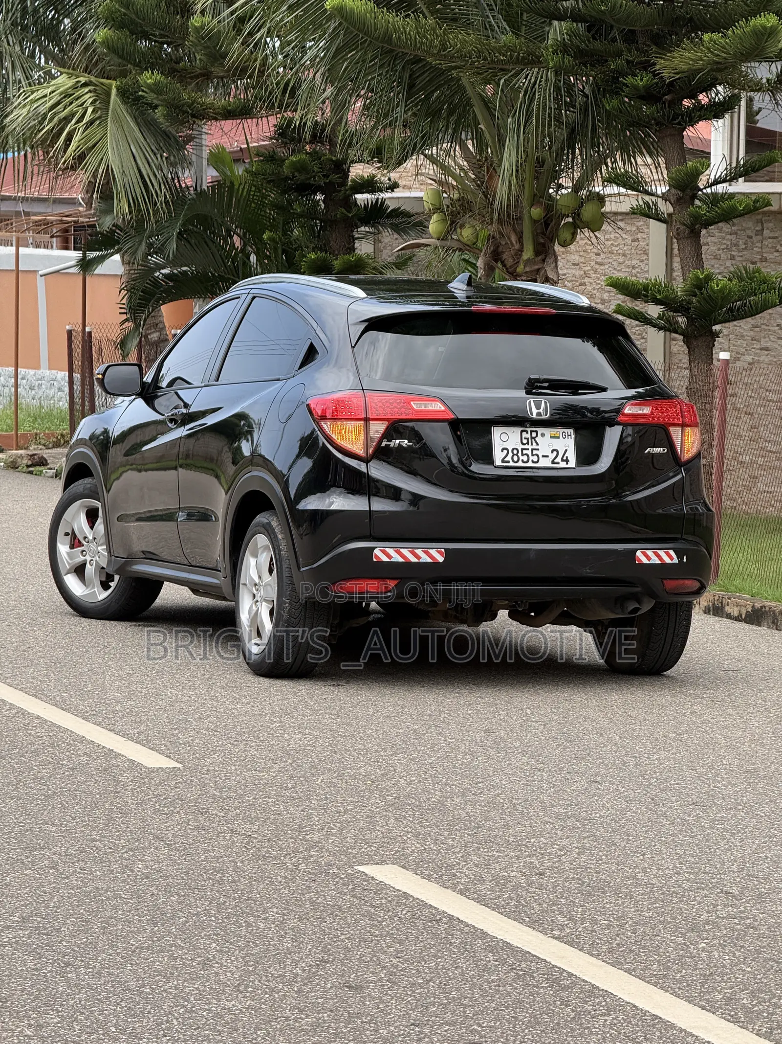 Honda HR-V EX-L w/Navigation AWD 2018 Black
