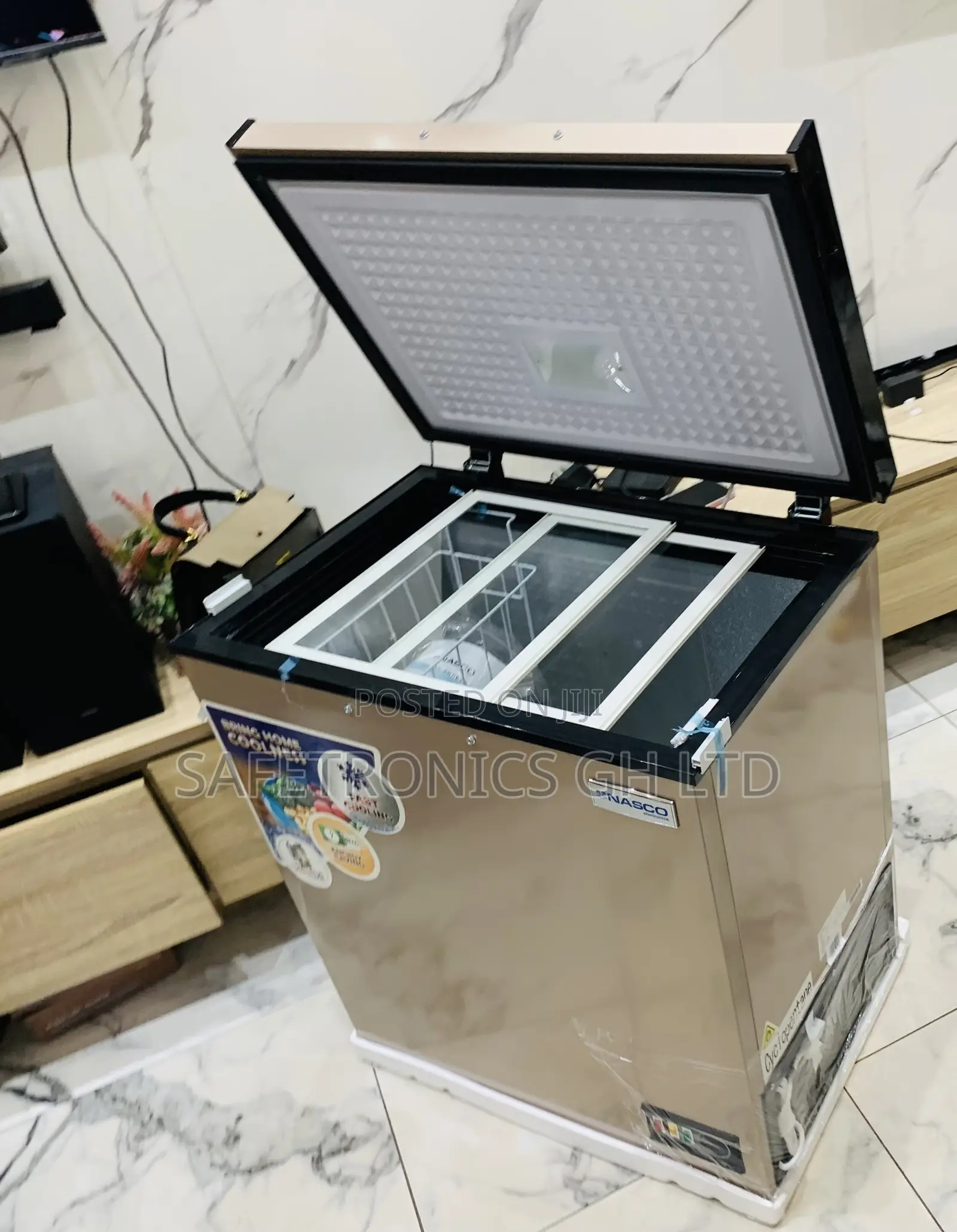 Newly Bulky Nasco Chest Freezer 150 LTRS Nas-200fl-G