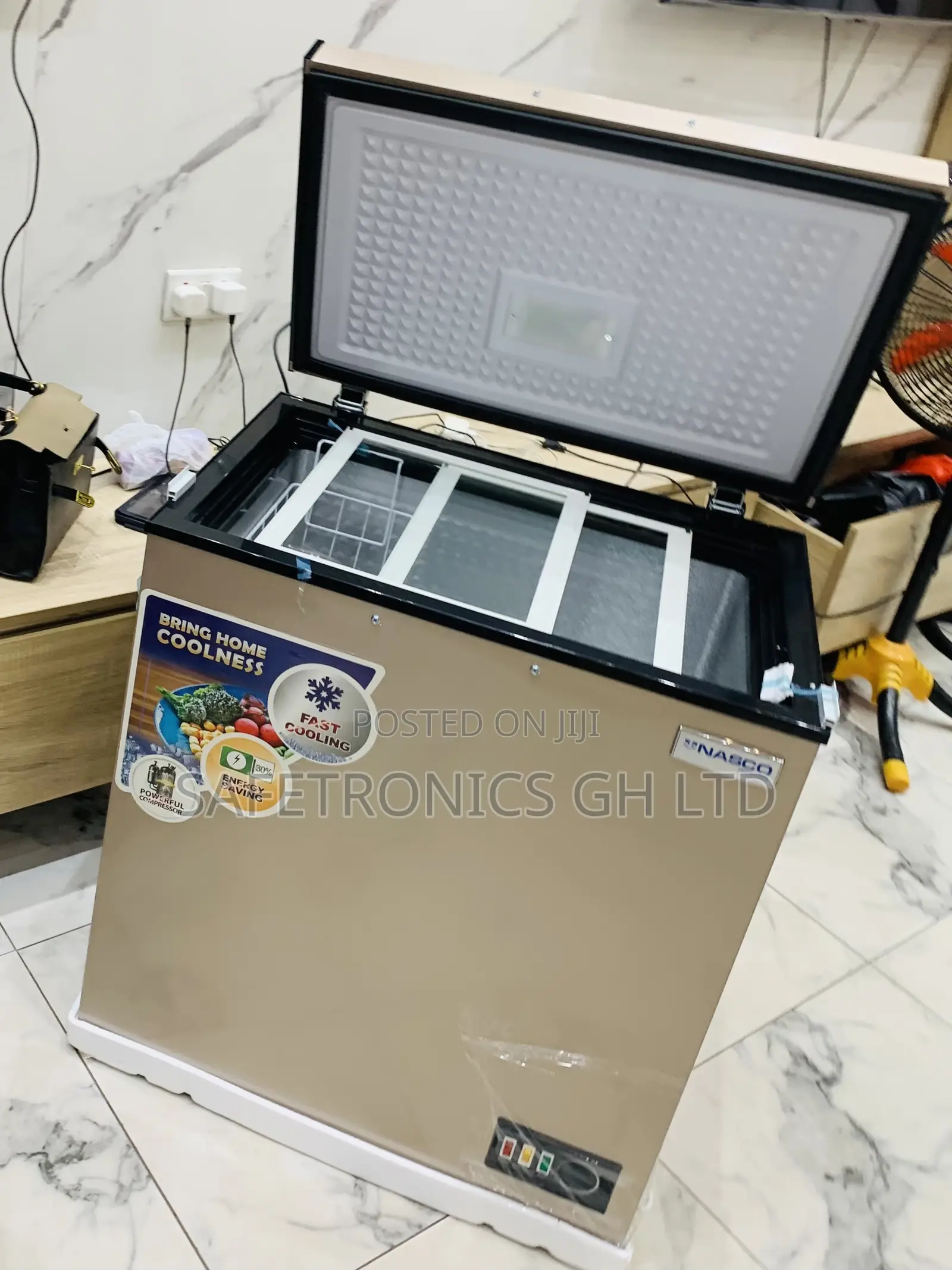 Newly Bulky Nasco Chest Freezer 150 LTRS Nas-200fl-G