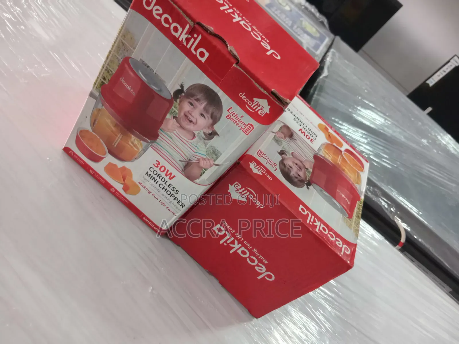 Decakila Rechargeable Food Processor 30w