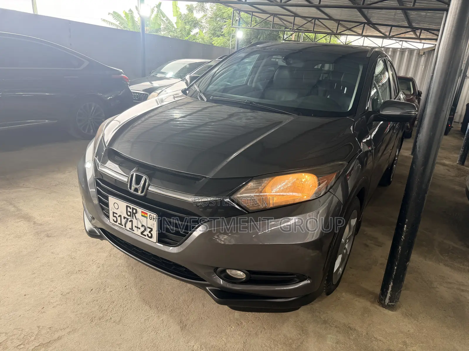 Honda HR-V EX-L w/Navigation AWD 2017 Gray