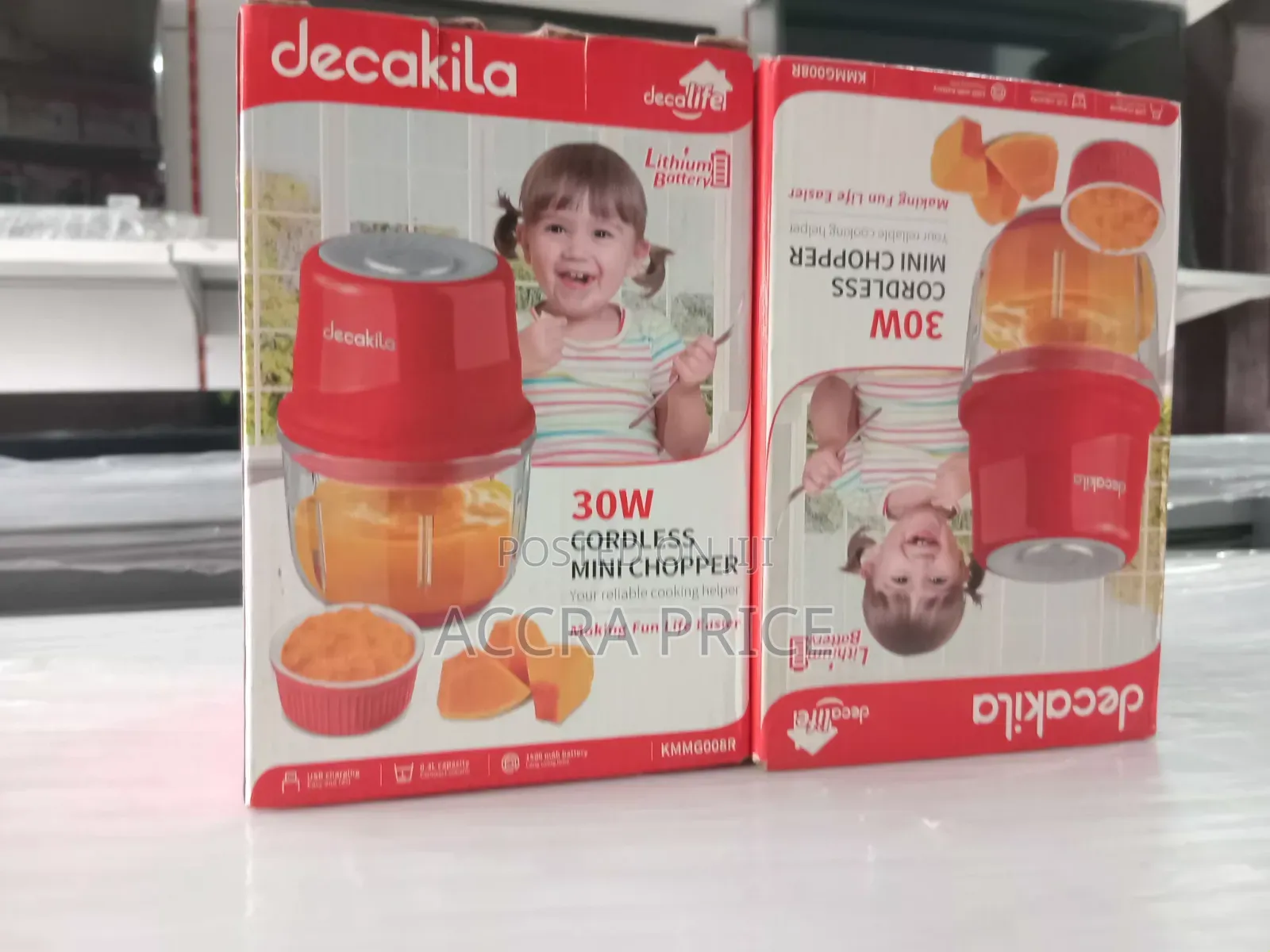 Decakila Mini Chopper With Stainless Steel Blades