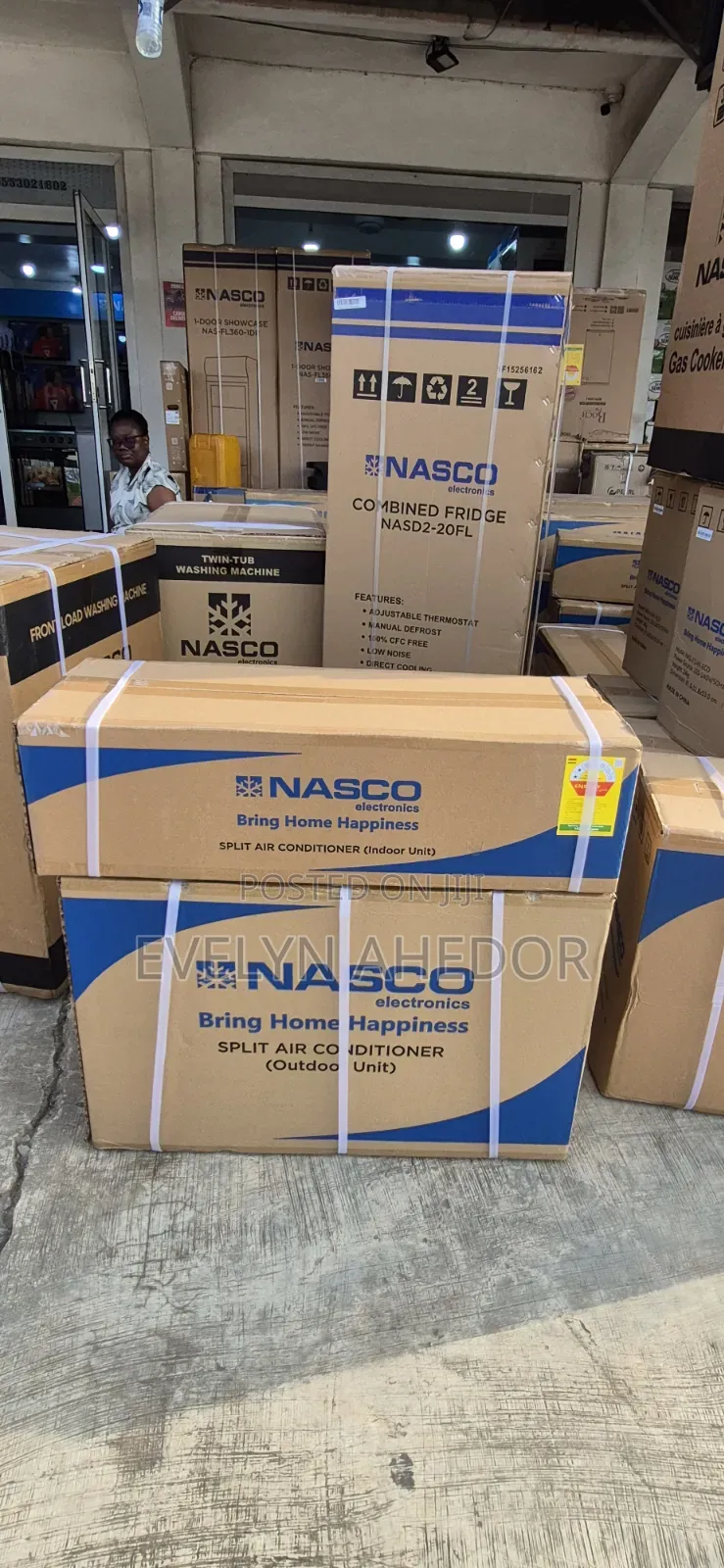 Nasco R410 Gas Air Condition Going For.Available Price