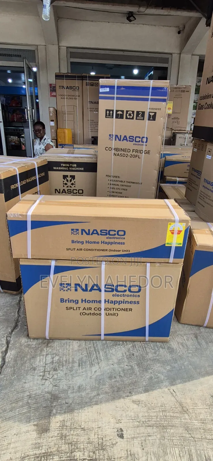 Nasco R410 Gas Air Condition Going For.Available Price